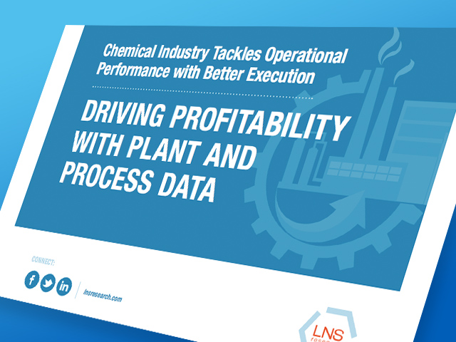 Driving profitability with plant and process data | LNS Research | Ebook
