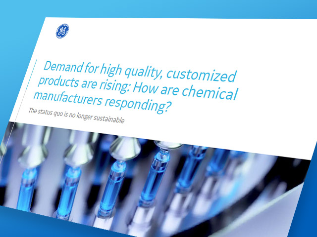 Demand for high quality products in the chemical industry | white paper thumbnail | GE Digital