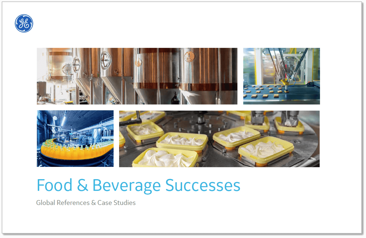 Global references | Food &amp; Beverage manufacturers | GE Digital SCADA and MES software