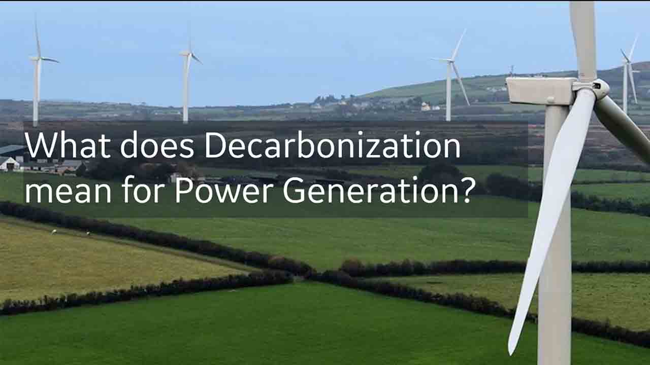 What does decarbonization mean to the power generation industry | Webinar | GE Digital