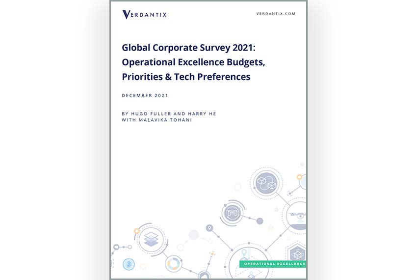Verdantix Global Corporate Survey 2021