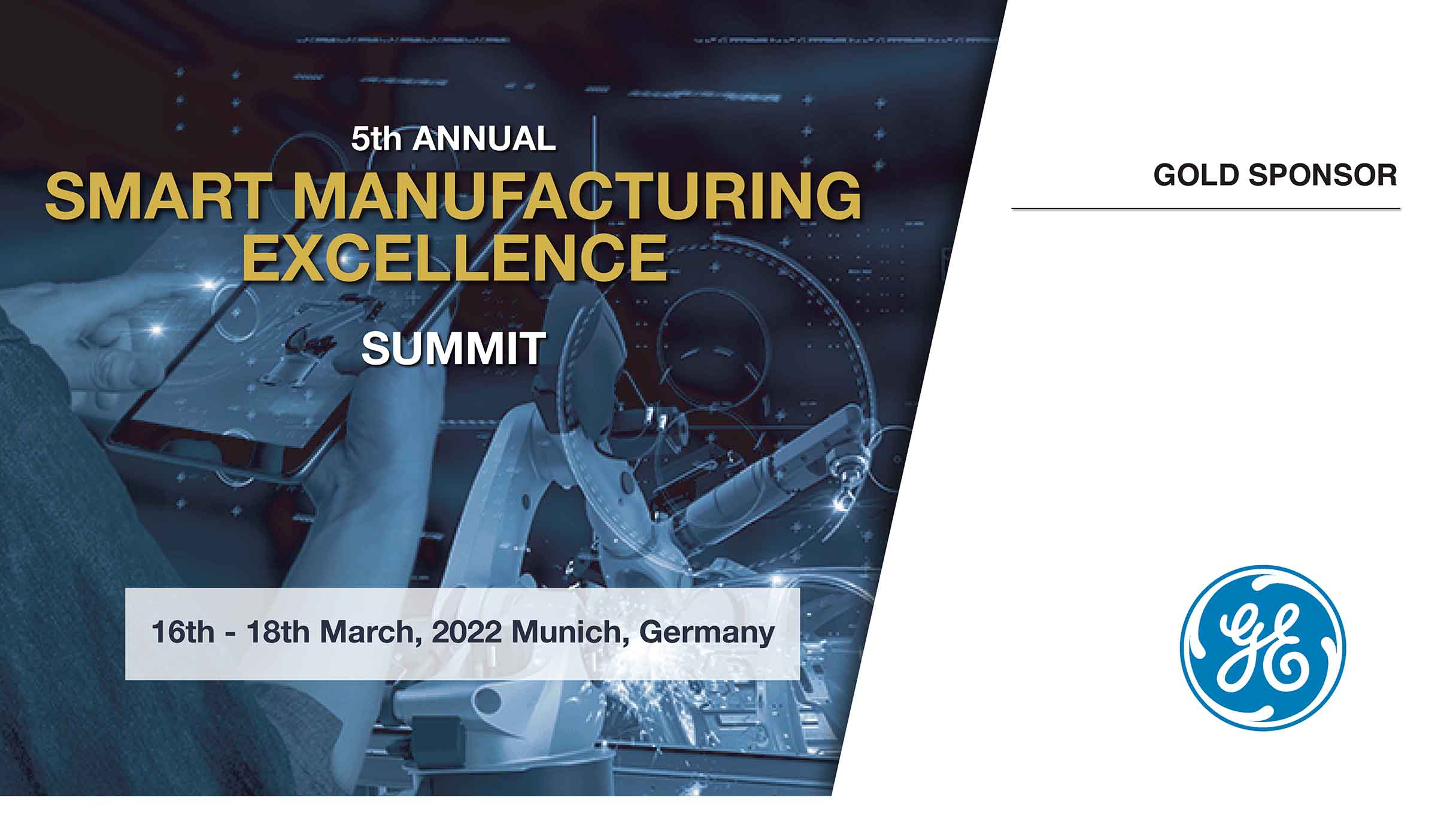 Smart Manufacturing Excellence Summit | GE Digital Gold Sponsor