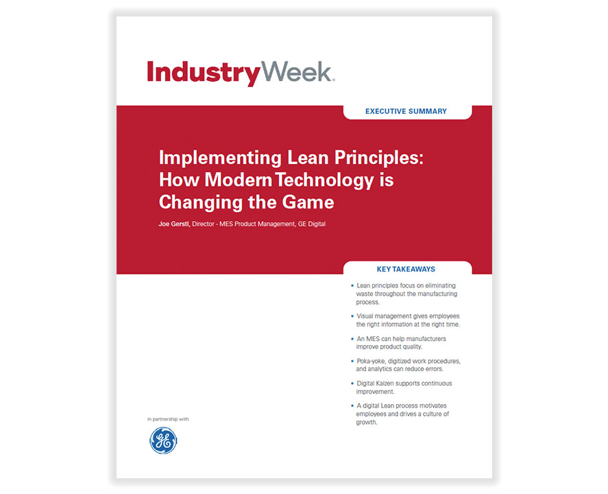 Implementing Lead Principles | Industry Week White Paper
