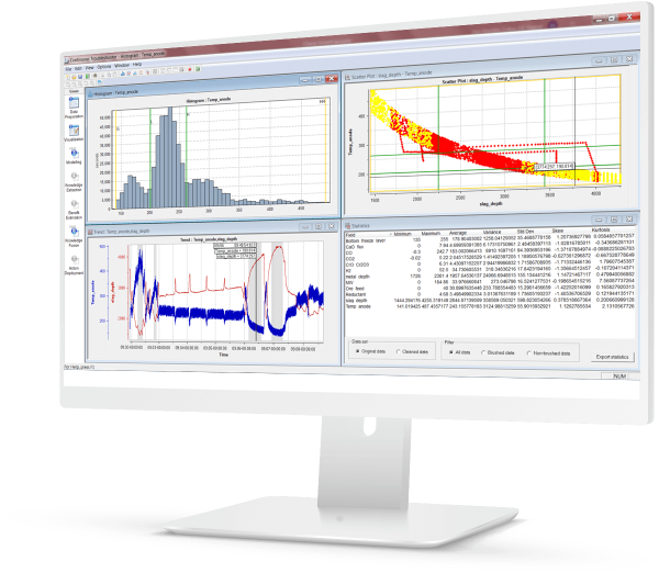 CSense predictive analytics screenshot, process digital twin software from GE Digital