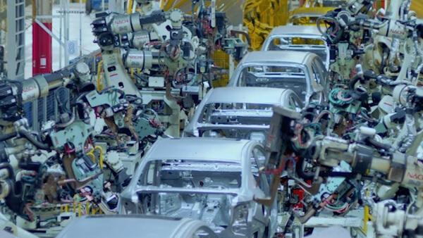 Automotive manufacturing enabled by GE Digital automation software