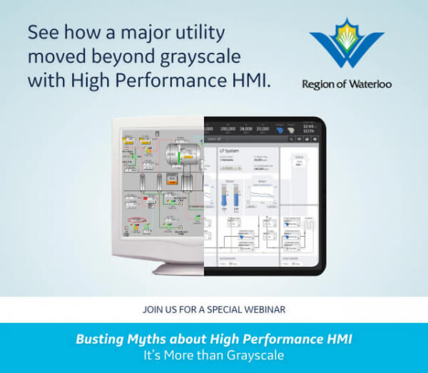 GE Digital and Region of Waterloo Webinar on High performance HMI