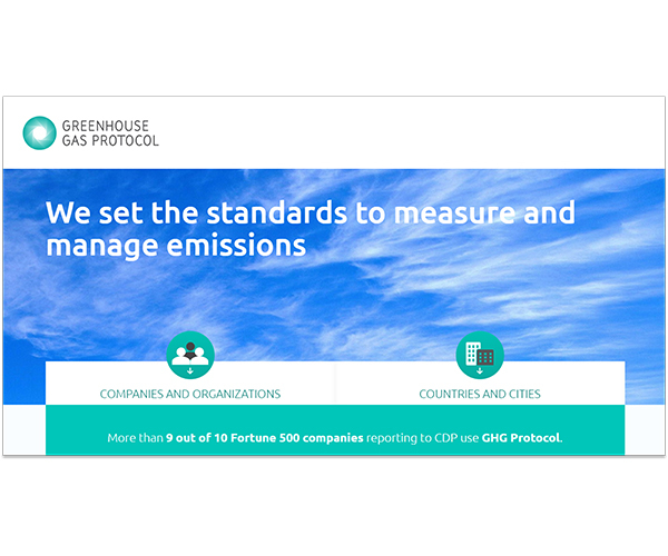 Greenhouse Gas Protocol: Setting emission standards