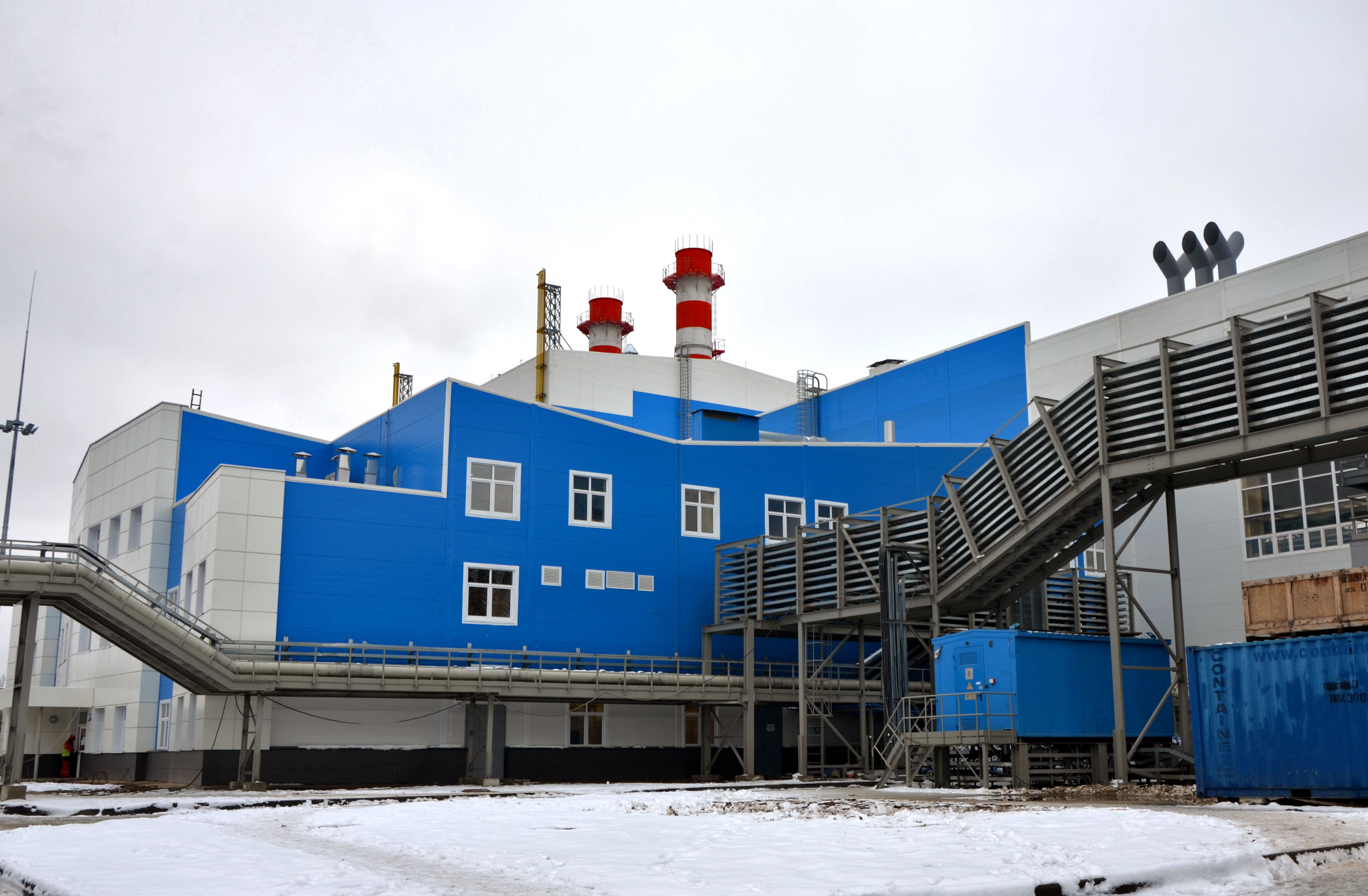 Quadra S Voronezh Chpp 1 Combined Cycle Power Plant Achieves Commercial Operation Powered By Four Of Ge S Aeroderivative Gas Turbines Ge News
