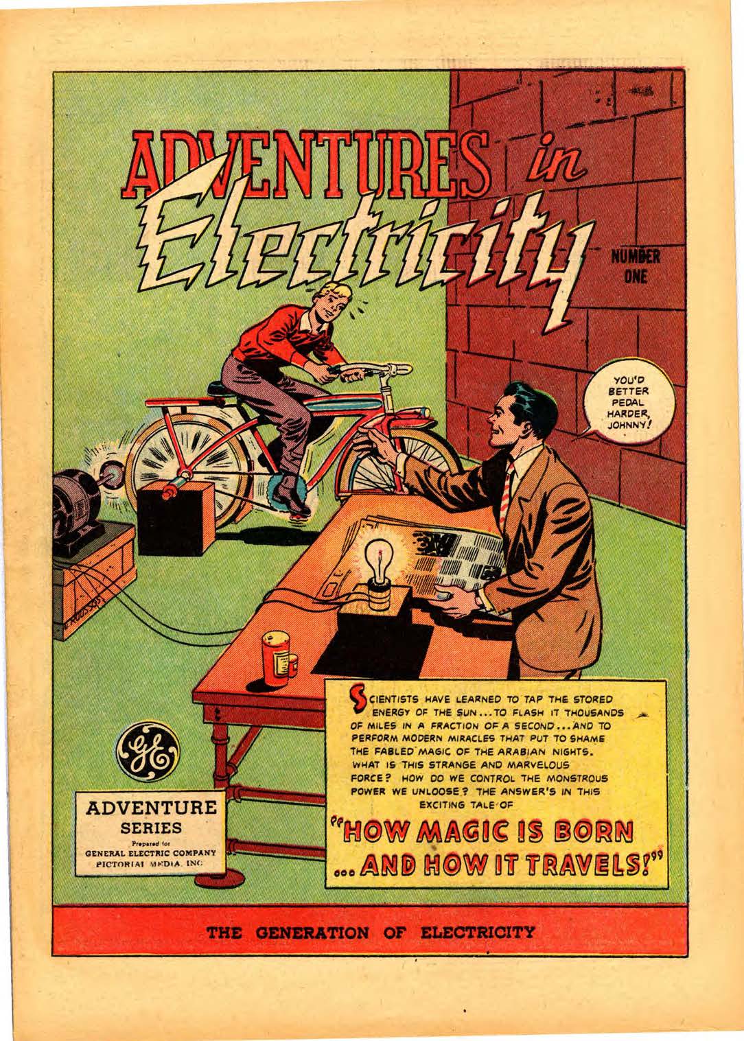 Adventures in Electricity Old GE Comics Still Teach Powerful Lessons