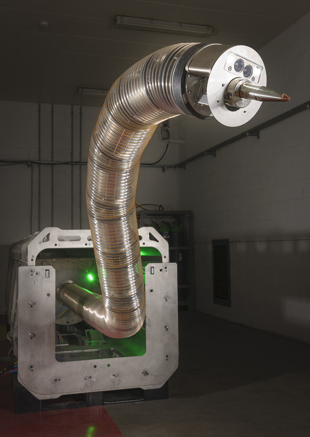 A Snake On A Plane This Long Arm Robot Will Help Fix Aircraft