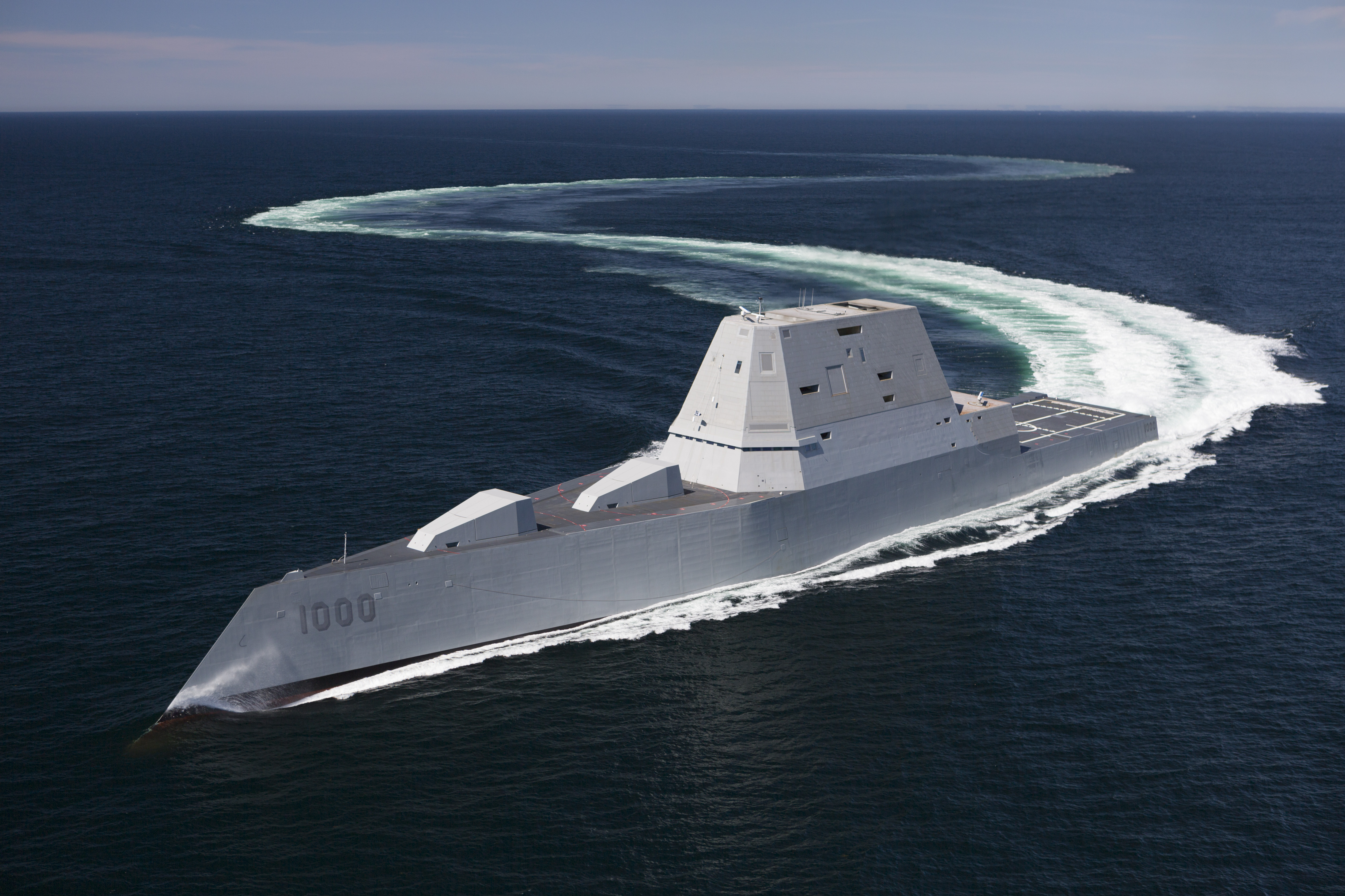 This Ship Has Sailed U.S. Navy Commissions An AllElectric Stealth Destroyer Zumwalt For