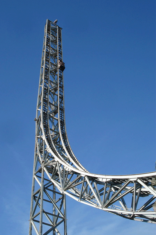 Superman, Meet Top Gun: How GE Evolved Roller Coaster Tech to Launch ...