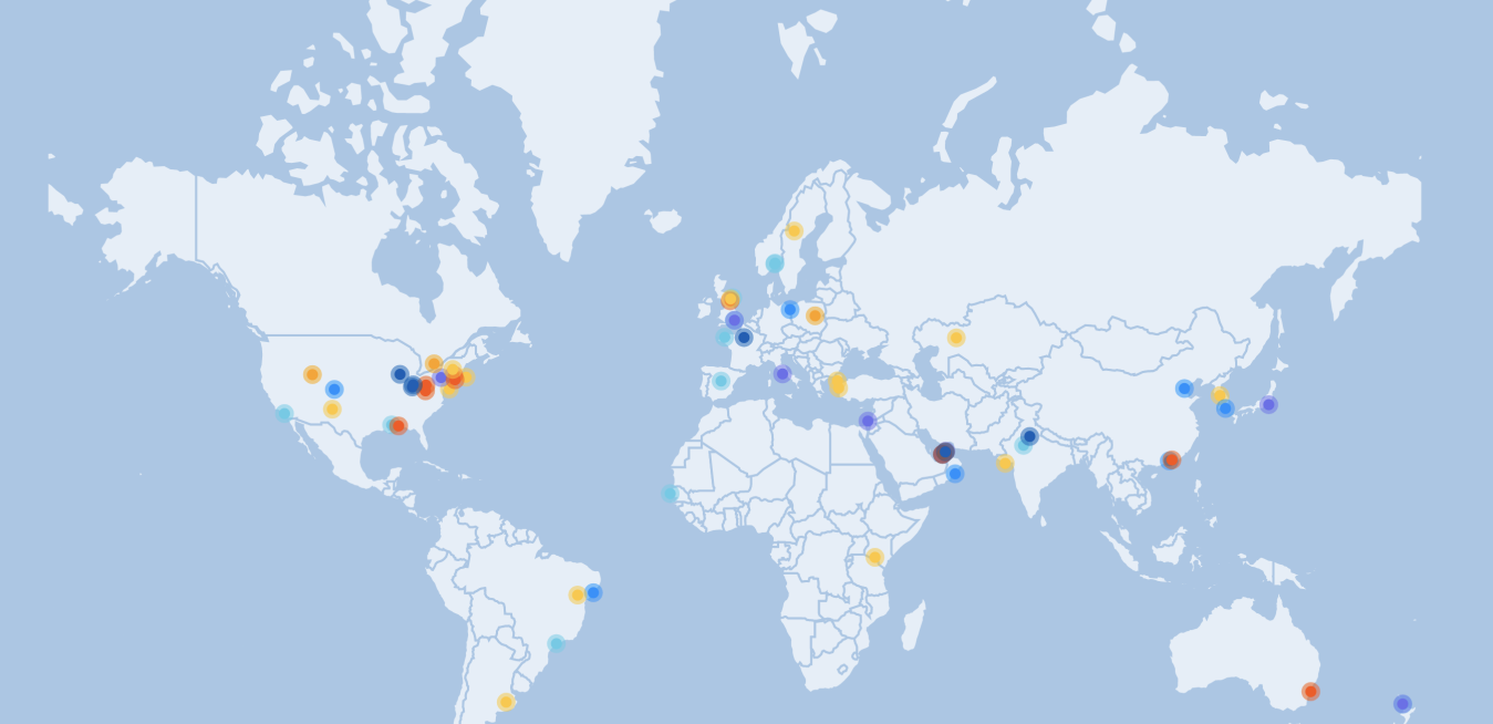 Ge2020 Map Innovation For The Planet: This Map Shows Where GE Tech Is Helping ...