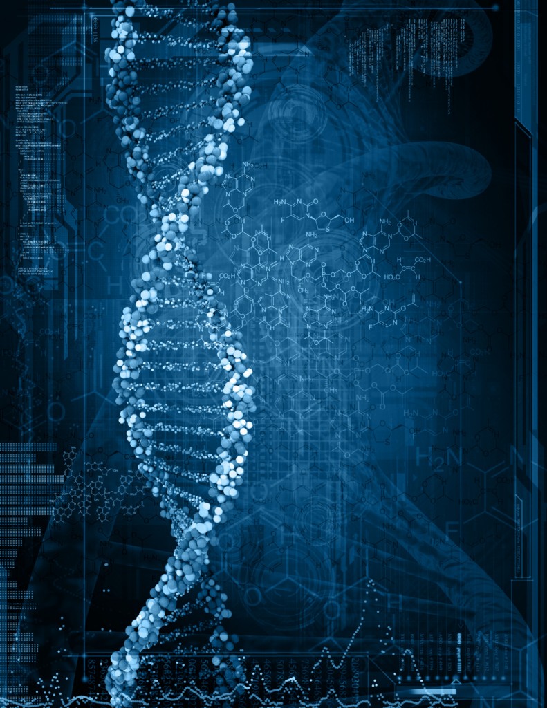 illustration of a dna