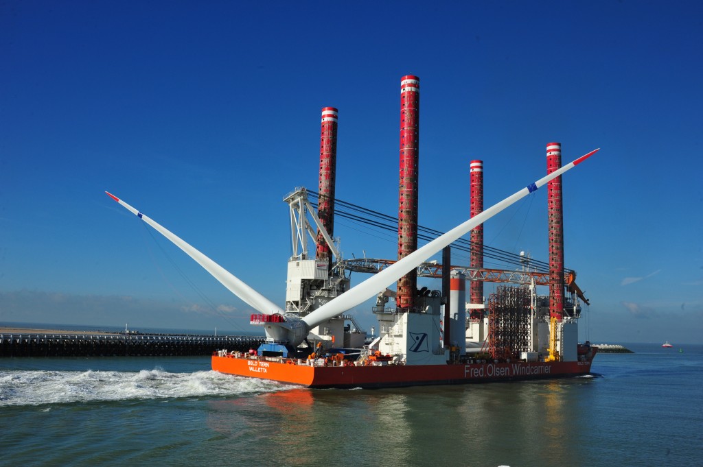 Wind Offshore Project - 2010 - Belwind Wind Farm - Belgium - Haliade 50-6MV - For BELWIND (VEISSEL)