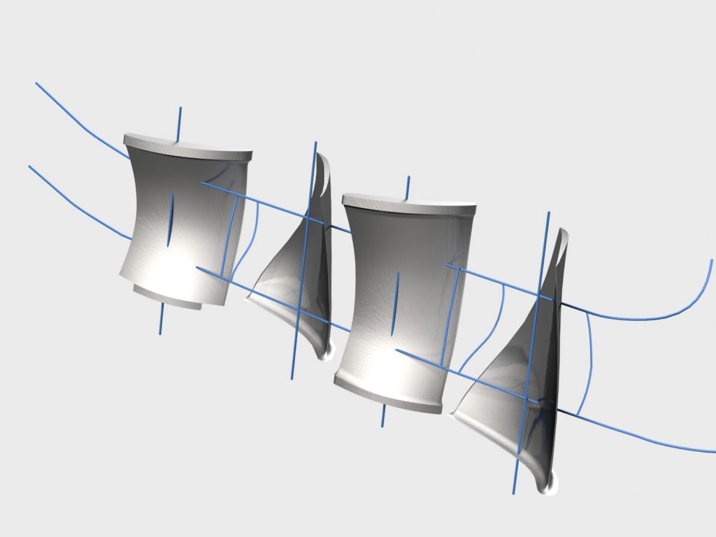 3D aero blade design GE H Series turboprop engines