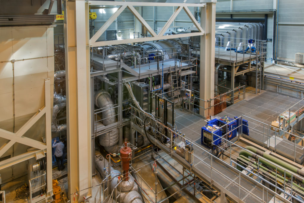 9HA.01 Gas Turbine - EDF Bouchain Unit in Belfort Test Stand 4