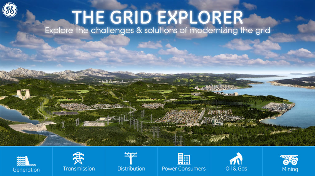 Grid Explorer App - Home Page