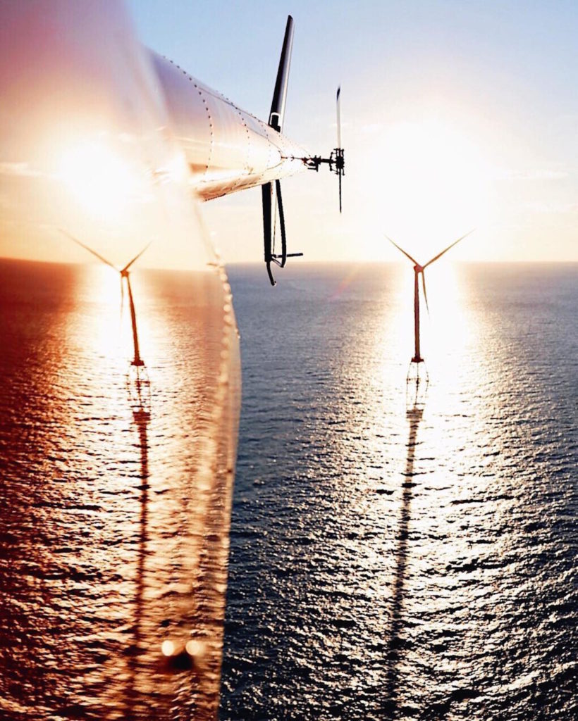 Helicopter Reflection Turbine