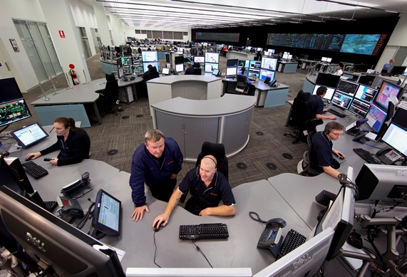  /><br />
<br />
<em>Rio Tinto’s Operations Centre, Perth. Copyright © 2015 Rio Tinto</em><br />
<br />
The Pilbara iron-ore region took Rio Tinto 35 years to develop from starting the first mines to achieving the first 100 million tonnes of productive capacity. It then took only five years to develop the Pilbara operations from 100 million to 200 million tonnes. The company now aims to take the system to 360 million tonnes of productive capacity in an even tighter time frame.<br />
<br />
<strong>Conducting a symphony of heavy machinery</strong><br />
<br />
Future productivity of mines will come not only from autonomous or remotely operated systems. Dr Ana Duarte is a solution consultant at GE Intelligent Platforms (Mining), working with an advanced analytical software product known as <a href=