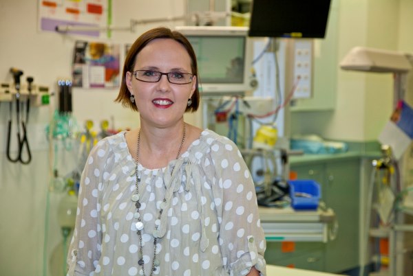  /><br />
<br />
<em>Dr Louise Cullen’s research project has safely streamlined emergency-department practice for patients presenting with chest pain.</em><br />
<br />
Queensland Health has begun rolling out the new practice, the ADAPT rule, in its public hospitals, with the support of the ACRE project team. “Some hospitals are taking that two-hour test, doing the stress test immediately after, and sending them home,” says Cullen. “The vast majority are sending them home in working hours and organising stress-test appointments as outpatients. Until we started to use the ADAPT rule in practice, we were bringing all of those people into hospital to stay up to 24 hours. And we know that very few of them, particularly the low-risk group, have heart disease, but we’ve had to keep them in hospital, filling up the acute beds.”<br />
<br />
Making the best use of beds and resources is another perennial hospital goal that can helped by Cullen’s rapid-diagnosis. “A busy, overcrowded emergency department has a higher morbidity rate than one that’s working within its level of capability,” says Cullen. “Overcrowding in the ED is associated with harm to patients, so we’re trying to find ways to safely identify those who don’t need to stay in hospital.”<br />
<br />
In Cullen’s three-year ADAPT study, one patient out of 400 who was assessed for early discharge went on to have a heart attack. This highlights the aim to balance the risks and benefits of the extended ED inpatient assessment protocols. The alternative was “to keep in 399 patients unnecessarily for one”.<br />
<br />
The stress test is the final step of the chest-pain protocol and, says Cullen, several Queensland hospitals are now discharging low-risk patients and managing them as outpatients. Stress tests and CT scans can help identify the risk of heart disease, and may be a wake-up call for lifestyle changes for some.<br />
<br />
Hospitals around Australia and New Zealand are beginning to pick up the ACRE project’s recommendations or similar rapid-assessment strategies, and unsurprisingly Cullen is on the committee rewriting the National Heart Foundation guidelines, which are scheduled for release in mid-2016.<br />
<br />
Health economists have estimated that, in Queensland public hospitals alone, not only will an average chest-pain ED admission be reduced from 25 hours to eight hours, the equivalent of 42,500 day beds can be freed up and $68 million saved every year, once the rollout is complete. “It’s exciting, because this is all really just redesigned work based on good, new local evidence, using the existing technology,” says Cullen. “Nothing new is needed to do it.” Nothing new, aside from the fresh thinking that underpins all excellent detective work.<br />
<br />
<strong>Rapid Assessment of Cardiac Chest Pain plan</strong><br />
<ul><br />
 	<li>TIMI score to assess risk</li><br />
 	<li>Troponin blood test two hours apart (shrunk from previous 6-8 hours apart)</li><br />
 	<li>ECG tests two hours apart</li><br />
 	<li>Discharge of low-risk patients with referrals for outpatient stressing test within 30 days</li><br />
</ul><br />
<em>Top image: An image captured by GE’s Revolution CT scanner shows a human heart with stents typically used to treat narrow or weak arteries.</em><br />
<br />
Find out more about <a href=