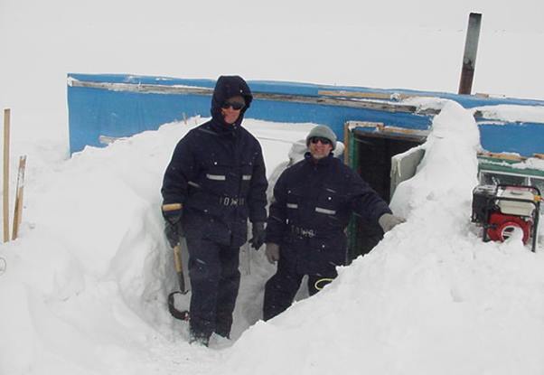  /><br />
<br />
<em>Keith Leslie, Senior Principal Research Scientist/Engineer at CSIRO, recently won the Clunies Ross Award for his development of the LANDTEM portable mining-exploration tool. Shown here, the engineer/scientist (right) in survival-hut mode with friend and colleague Rex Binks, on a test run of the prototype in Canada. Image courtesy Keith Leslie</em><br />
<br />
Today, Leslie is working on an upgrade to LANDTEM, utilising the next generation of superconductor sensors, but he has several projects on the boil. These include, “designing, building and testing instruments that give you more information from the magnetic fields you can find down a hole,” says Leslie. “Drilling holes can be expensive, so we’re looking at magnetic sensors that will give you more information about the structure of the mineral deposit you’re looking for.”<br />
<br />
Leslie believes his workplace in Sydney’s Lindfield sits at the geographical highpoint of CSIRO engineering activity. “I look across what we’ve got on site here, where we do a lot of projects and deliver a lot of product—that requires engineers. I look across at Marsfield where they’re doing work on the&nbsp;<a href=