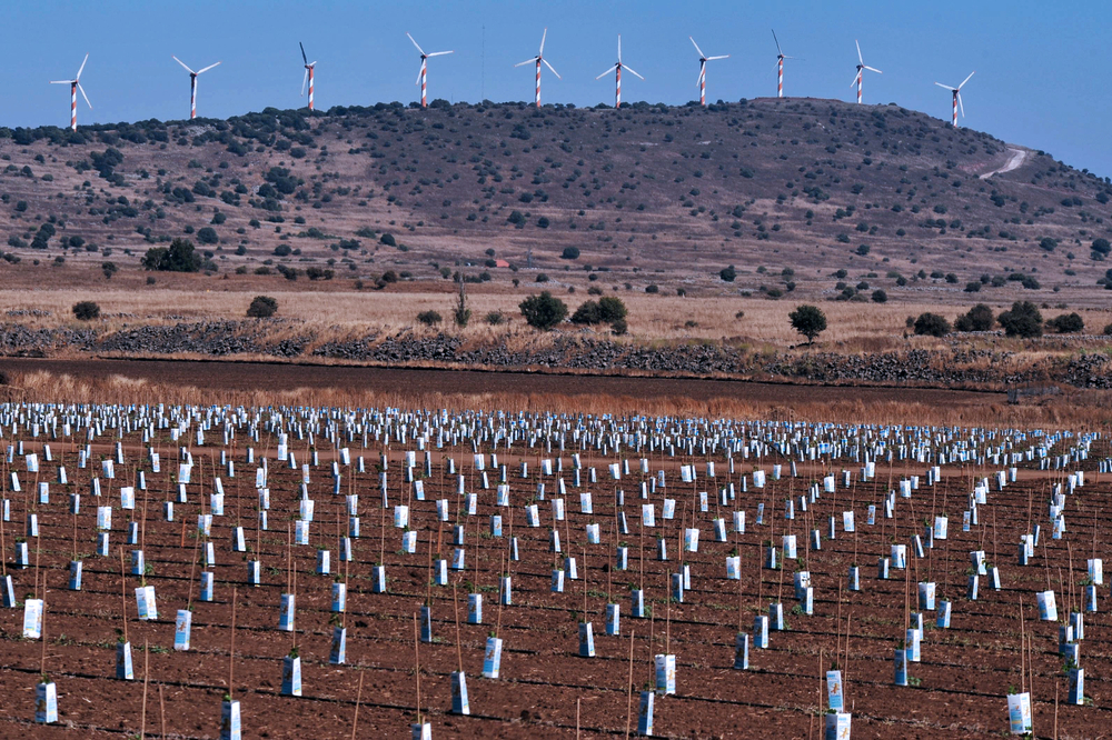 /><br />
<br />
<em>Wind turbines in the Golan Heights, Israel.</em><br />
<br />
<strong>ISRAEL</strong><br />
<strong>Strength in capital investment</strong><br />
<br />
Israel invests 4.5% of GDP in R&D, almost twice the OECD average of 2.2%. Despite scoring 39th among <a href=