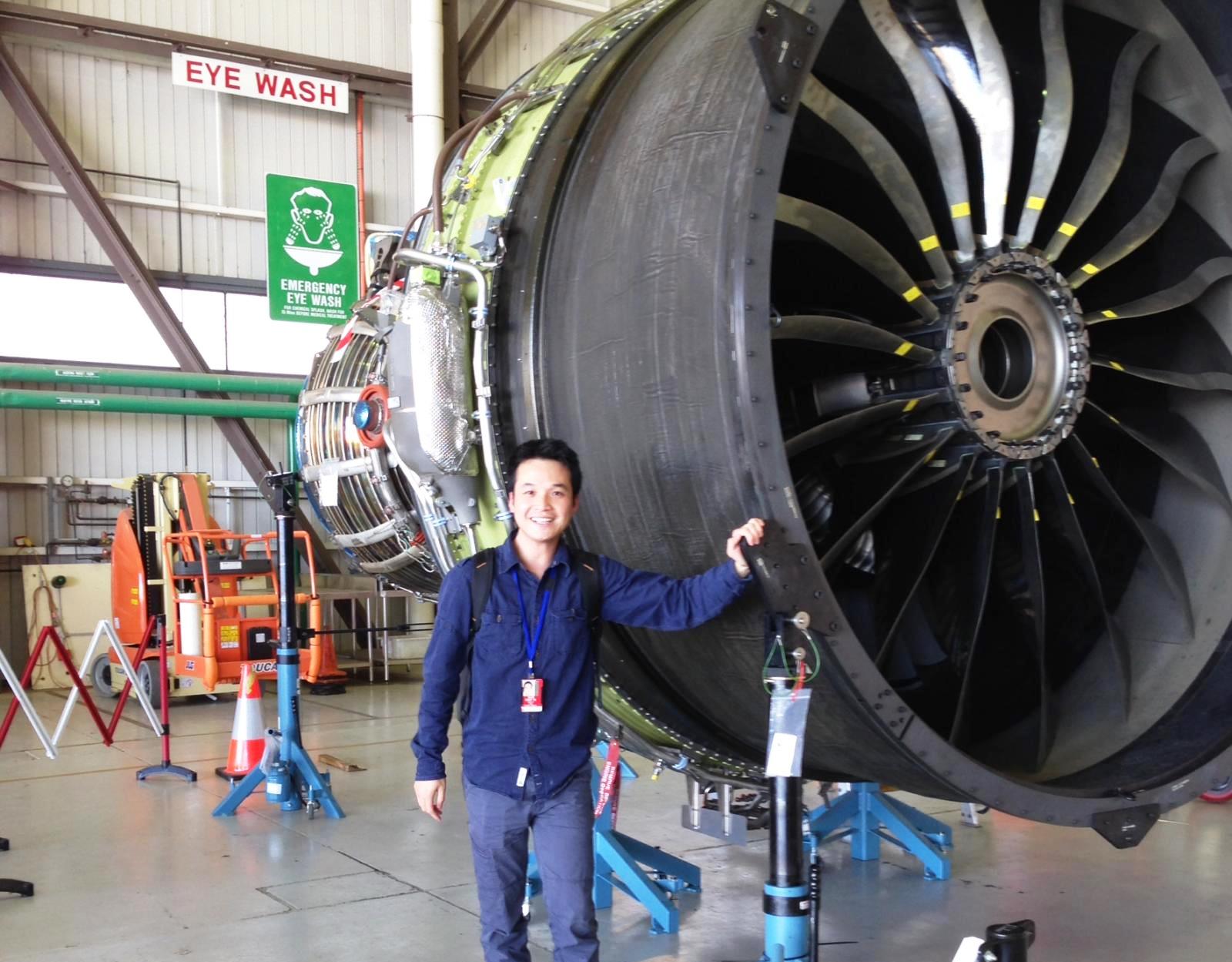 ><br />
<br />
<strong>Wei Pan,&nbsp;field service engineer, GE Aviation</strong><br />
<br />
“I’m one of a GE engineering team based with Jetstar in Melbourne. We focus on mechanical support of Jetstar’s GE aircraft engines, and if I can’t help the customer directly I liaise with GE Aviation headquarters in Cincinnati, Ohio,” explains Wei Pan. He started work with GE as a graduate five years ago and has over the past two years helped to bed in Jetstar’s 11 new Boeing 787 Dreamliners, each powered by two advanced&nbsp;<a href=