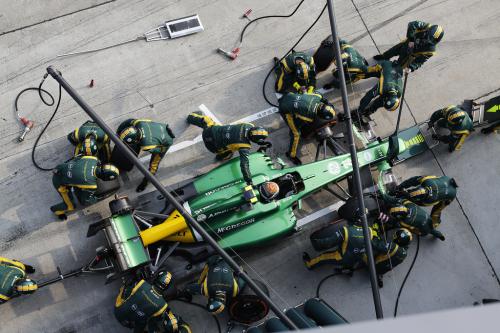  /><br />
<br />
Thanks to these analysis techniques, the Caterham team can look at slices of its data across an entire season, pinpoint setups that were particularly effective, and identify reliability issues earlier.<br />
<br />
Inside the vehicle, GE has also found a way to replace metal pipes with carbon fibre, reducing the overall weight of the vehicle.<br />
<br />
And because new F1 regulations constrain the car’s engine size to 1.6 litres, F1 teams have re-introduced turbochargers and energy recovery systems to boost performance.<br />
<br />
This too became an engineering challenge for GE’s engineers in Germany.<br />
<br />
Turbochargers boost an engine’s performance by injecting compressed air into the cylinders and making fuel burn more efficiently. Caterham’s approach was to use a turbocharger combined with a small, light intercooler that cools the air as it’s being compressed, further improving engine efficiency.<br />
<br />
It all combines to give Caterham’s cars a competitive edge, yet it’s also created an on-going challenge for the team.<br />
<blockquote>Looking ahead, these technology developments will continue to find applications beyond the 2014 Melbourne Grand Prix.</blockquote><br />
Carbon composites are being used extensively in the aviation industry and big data analysis is playing an important role in the renewable energy sector.<br />
<br />
Moreover, Lewis Butler, Caterham’s chief designer, says working with GE is helping the team deepen its skills base.<br />
<br />
“GE are working with Caterham to help with the manufacturing process and knowledge transfer, and giving Caterham F1 Team the capability to manufacture its own parts,” he says.<br />
<br />
In 2013 Team Caterham finished the season without scoring a point. This year, big data and technology will play a crucial role in the team’s performance.<br />
<br />
<object width=