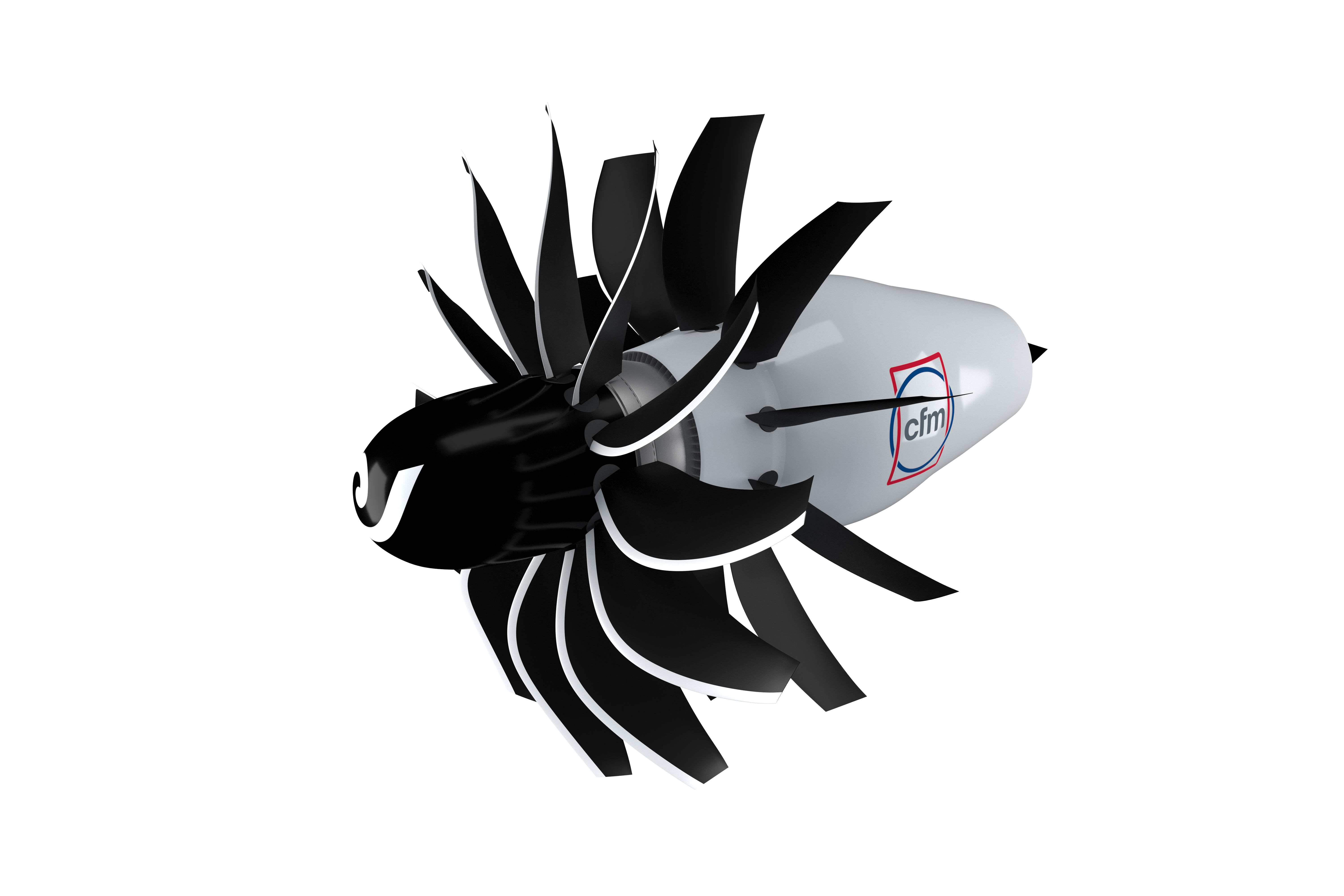 Open fan engine concept