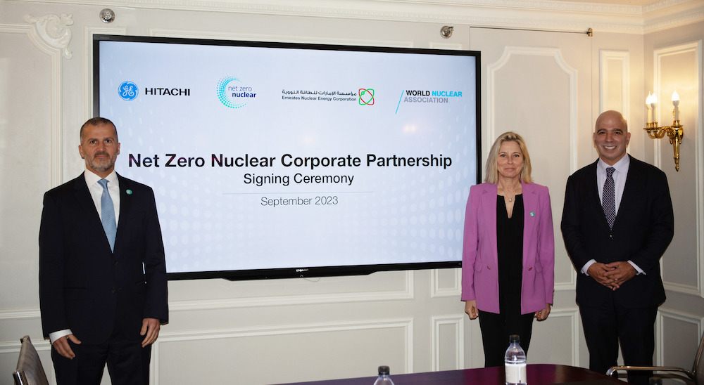 Net Zero Nuclear signing ceremony 2023