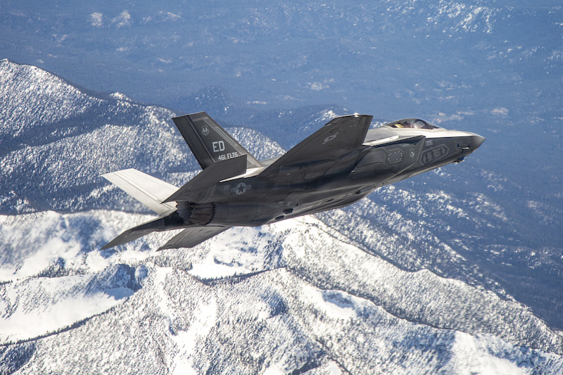 Near Edwards Air Force Base, California. Credit: Lockheed Martin 