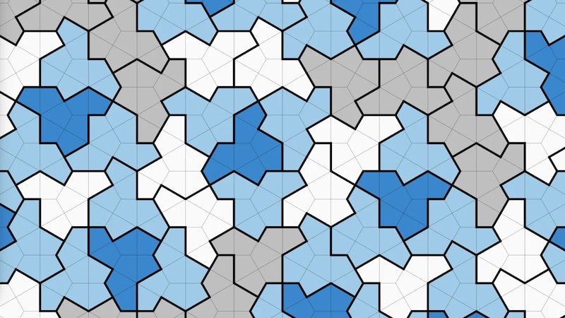 nonrepeating shape