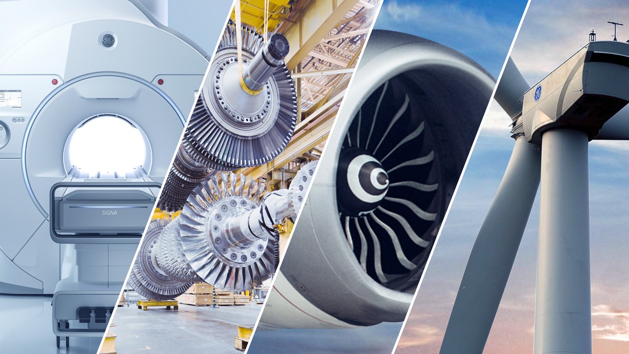 Four primary businesses of GE