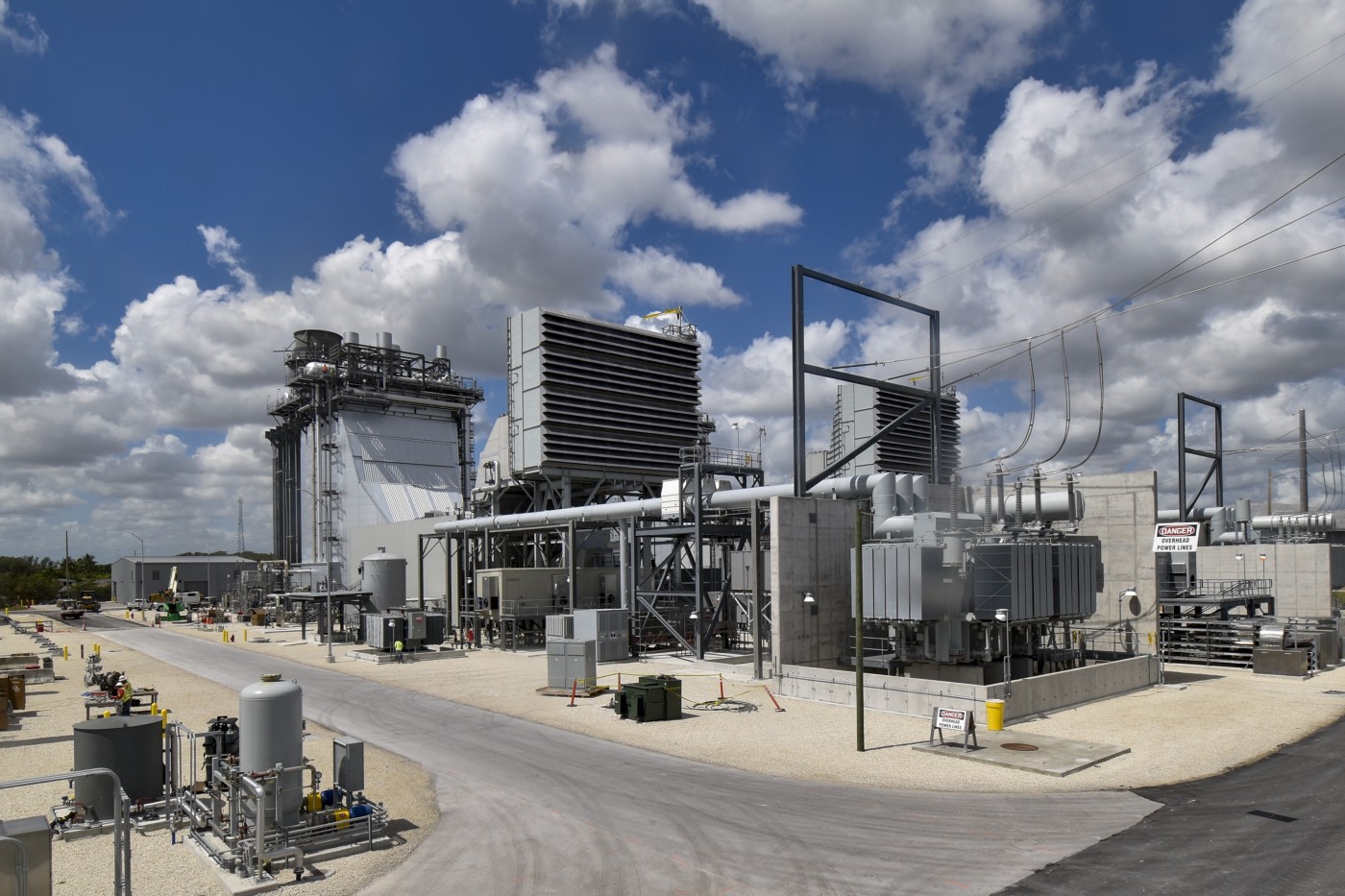 Dania Beach Clean Energy Center (Dania Beach), localizado perto de Fort Lauderdale, na Flórida (EUA)