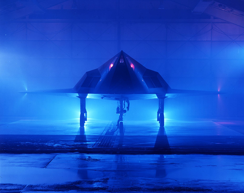 F-117 hangar