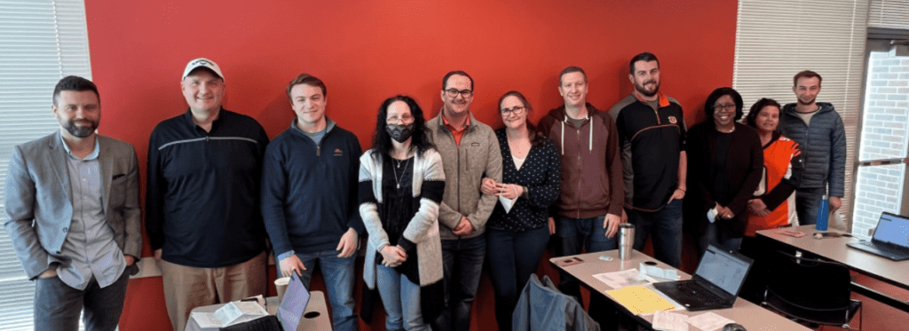 The GE Volunteers tax prep team.