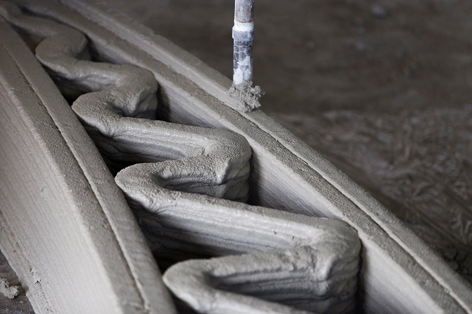 HS2 3D printed concrete