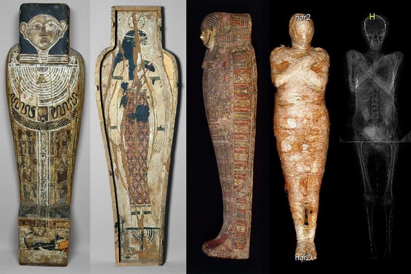 Coffin Cartonnage case 