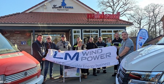 LM Wind Power volunteers Ukraine