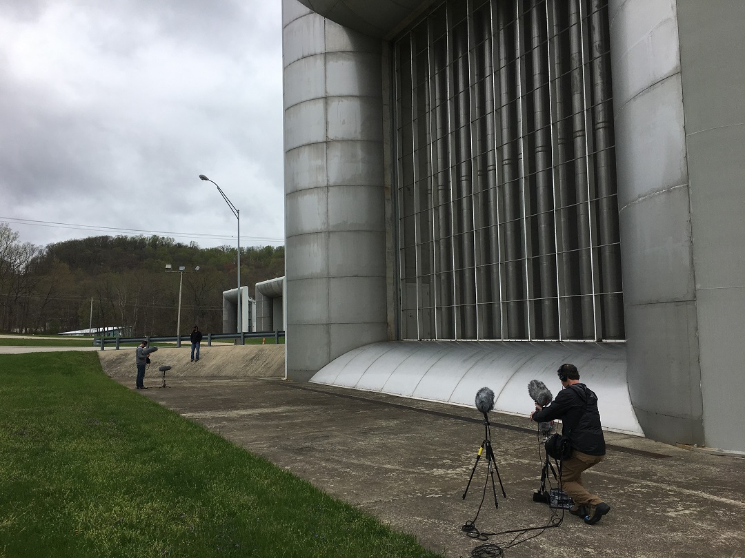 Skywalker Sound team recording