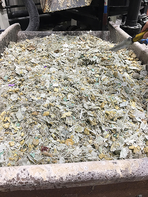 Veolia chopped blades