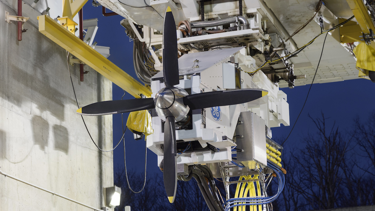 GE NASA BOEING hybrid