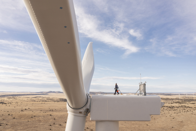 Sierra wind turbine