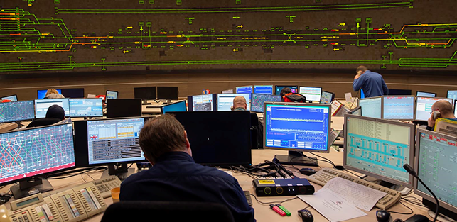 Eurotunnel control room
