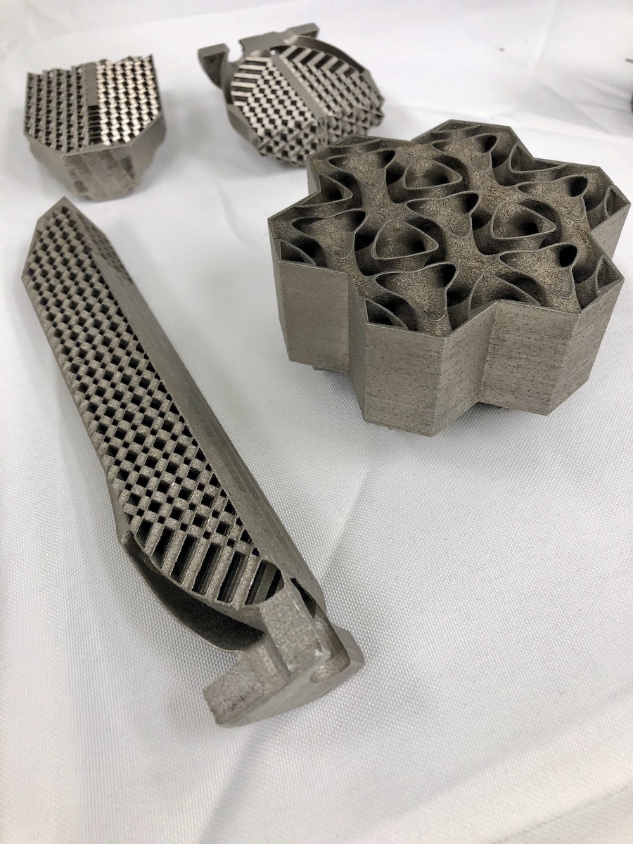 Components produced using additive manufacturing techniques