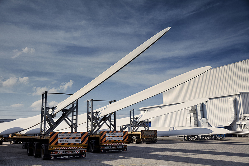 LM WInd Power turbine blades