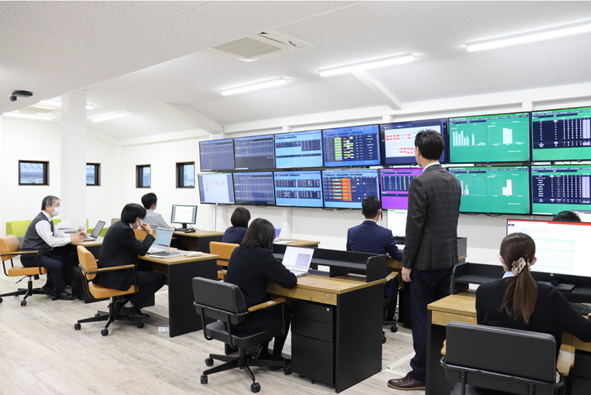 The capacity command center at Omi Medical Center.