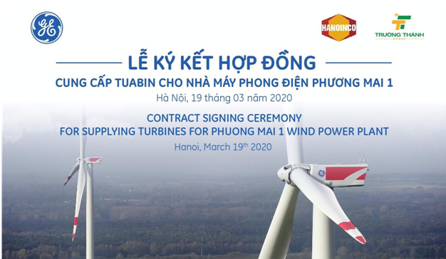 Lá»
kà kết hợp Äá»ng cung cấp tuabin gió cho Nhà máy Phong Äiá»n Phương Mai 1. Ảnh: Äan Nguyên.