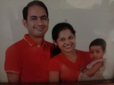 Ramya S and her family